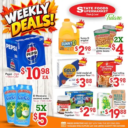 State Foods Supermarket Weekly Ad