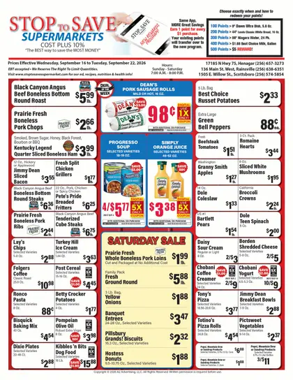 Stop To Save Weekly Ad