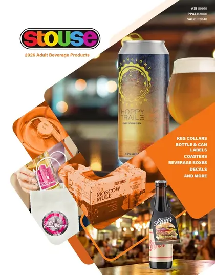 Stouse Adult Beverage Products Catalog Weekly Ad
