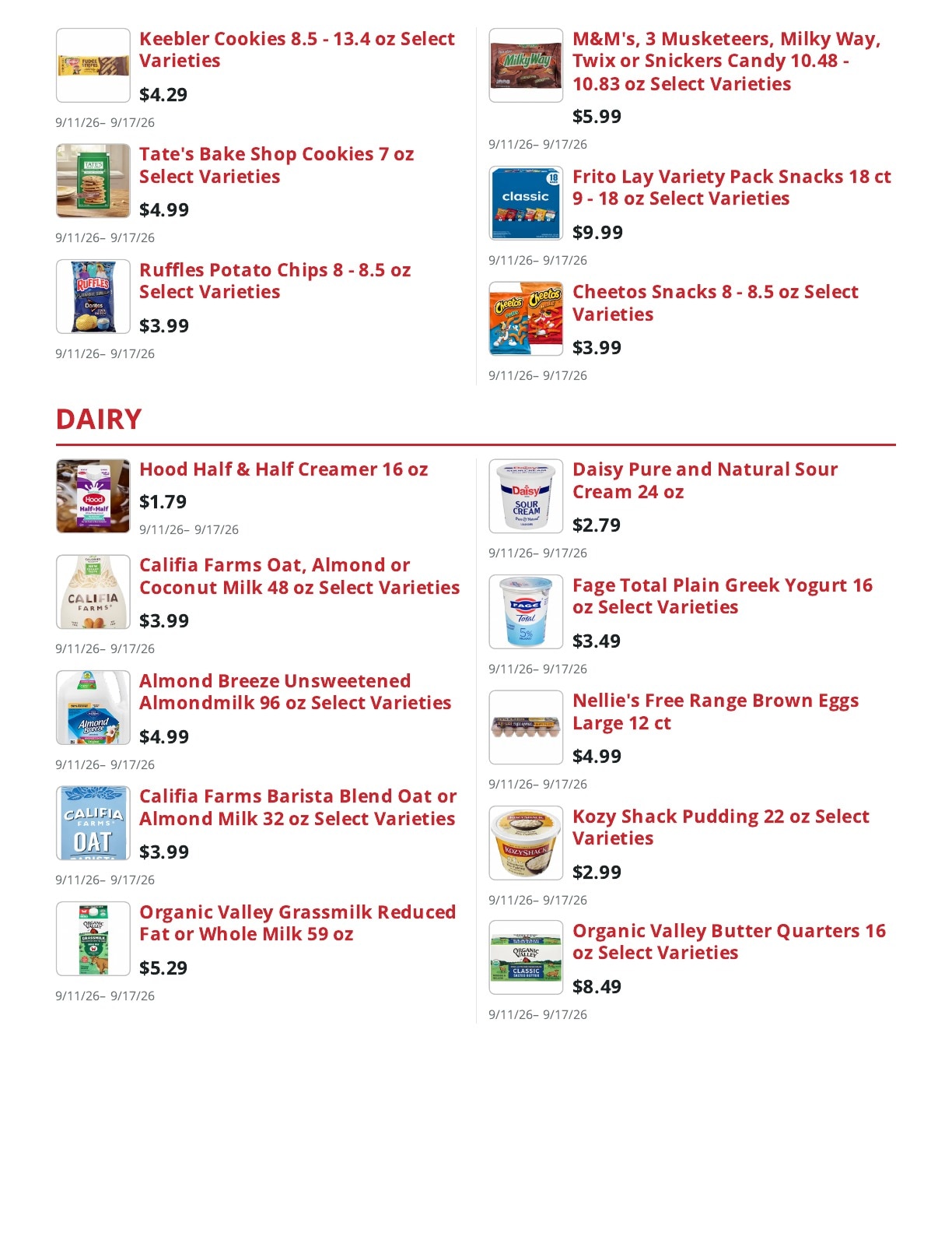 Sully's Superette weekly ad page 8