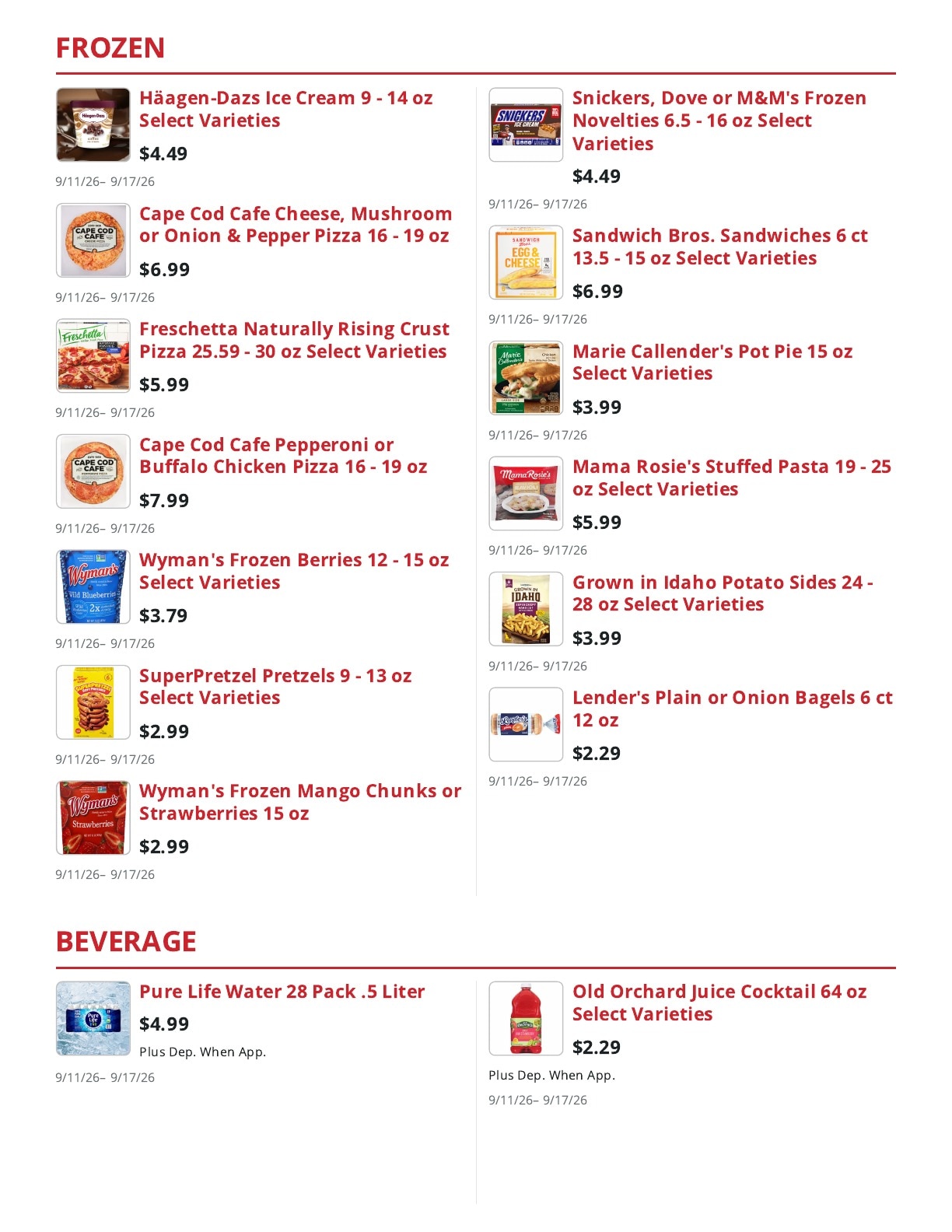 Sully's Superette weekly ad page 9