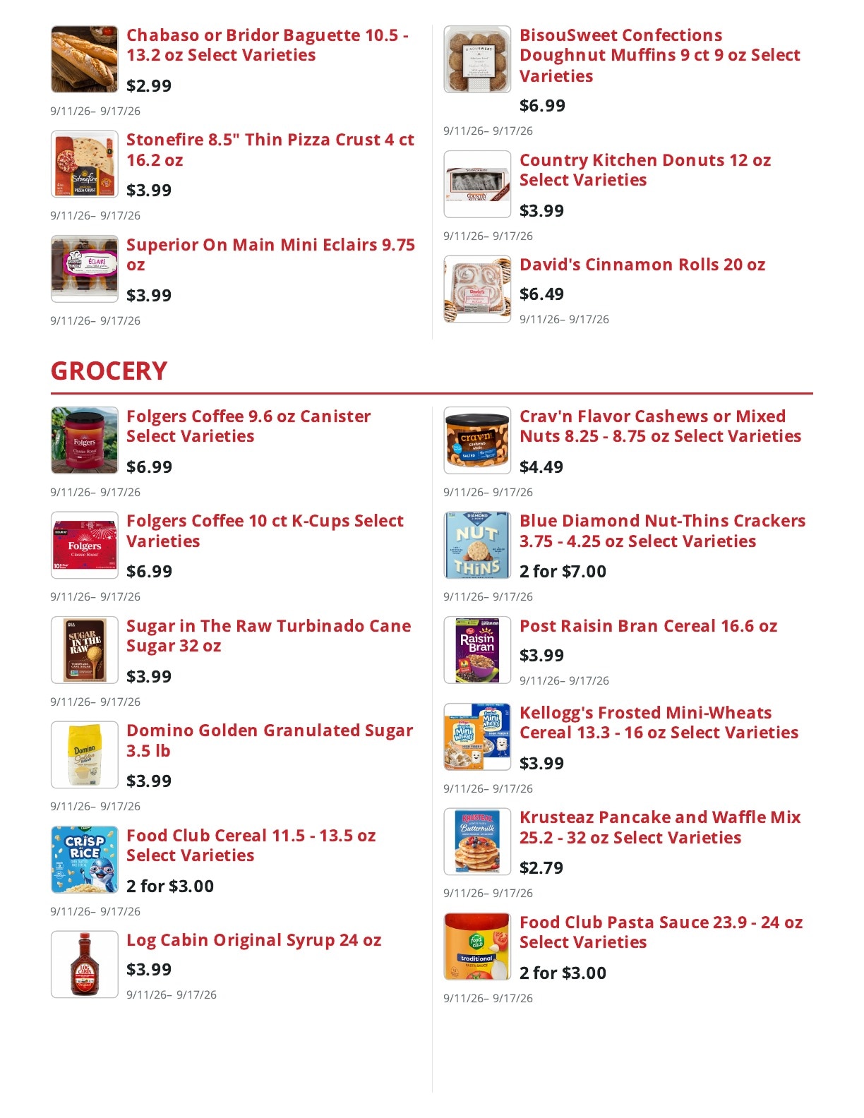 Sully's Superette weekly ad page 6