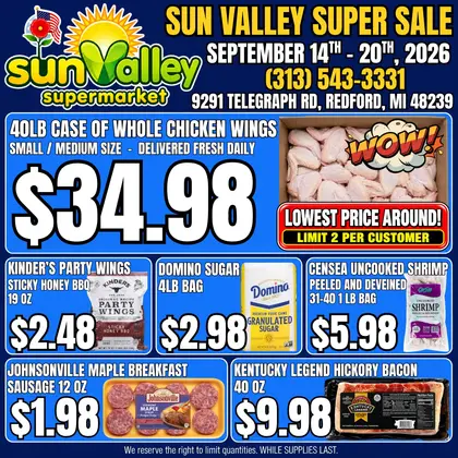 Sun Valley Supermarket Weekly Ad