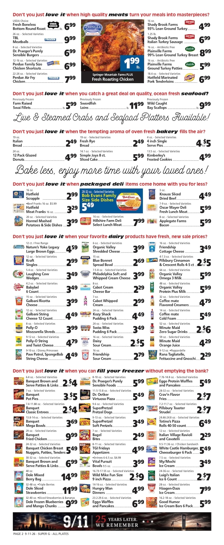 Super G Market IGA weekly ad page 2