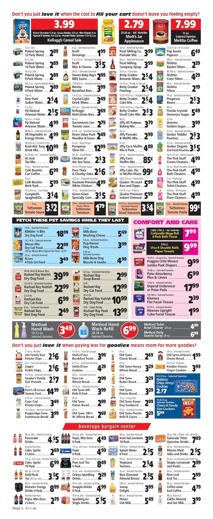 Super G Market IGA weekly ad page 3