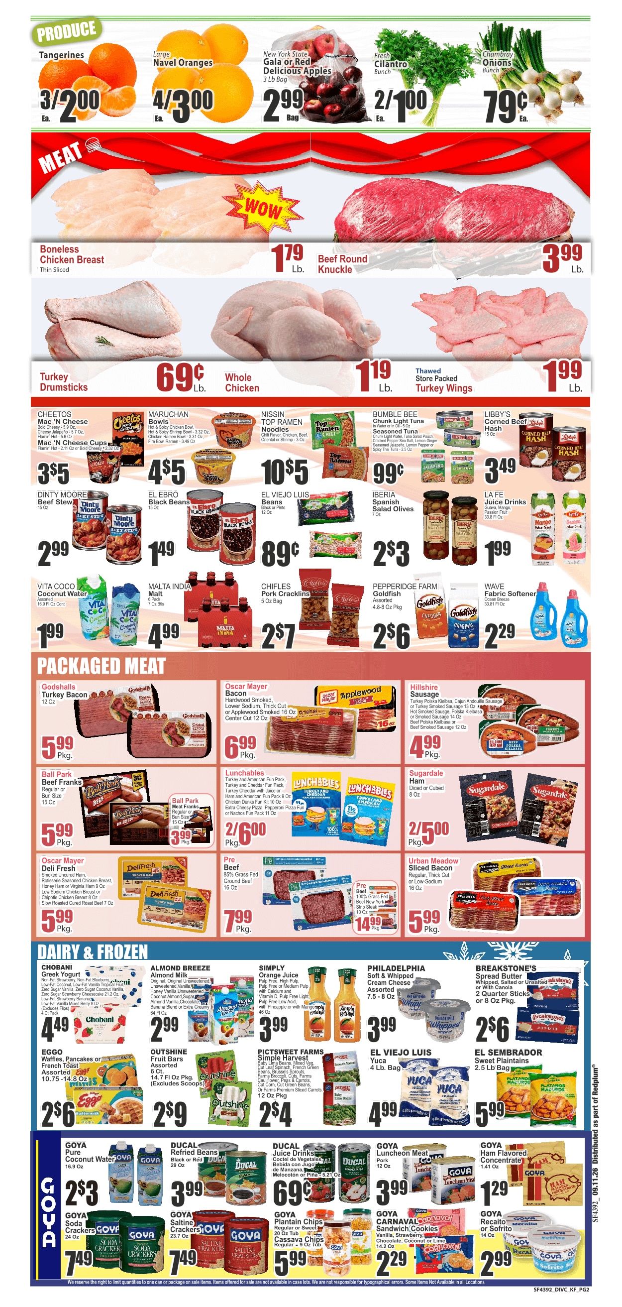 SuperFresh Supermarkets weekly ad page 2