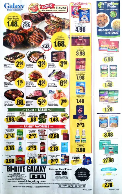 Swansea Bi-Rite Galaxy Foods Weekly Ad