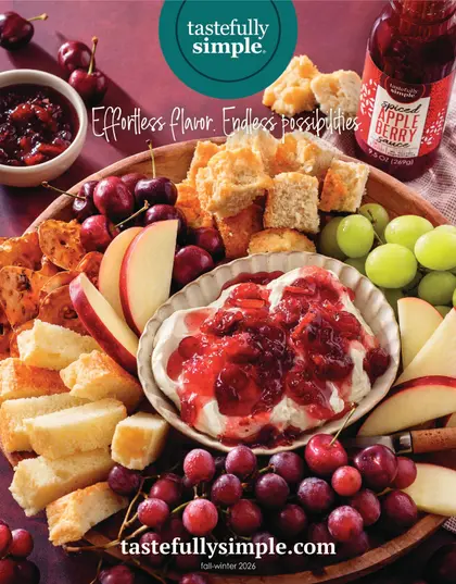 Tastefully Simple Fall/Winter 2026 Catalog Weekly Ad