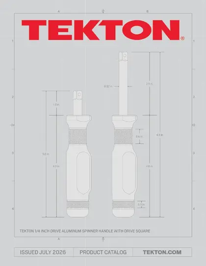 Tekton Tools Catalog Weekly Ad