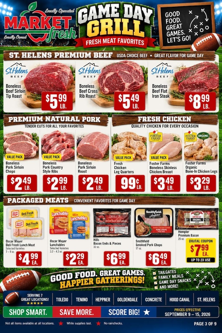 Tenino Market Fresh weekly ad page 4
