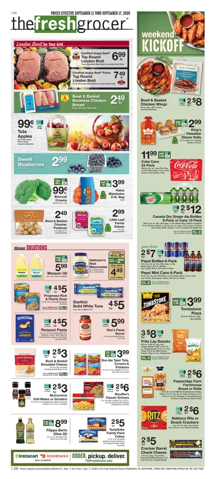 The Fresh Grocer Weekly Ad