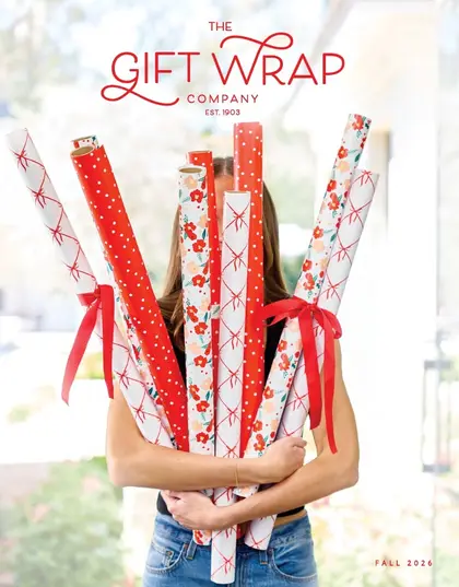 The Gift Wrap Company Fall Gift Wrap Catalog Weekly Ad
