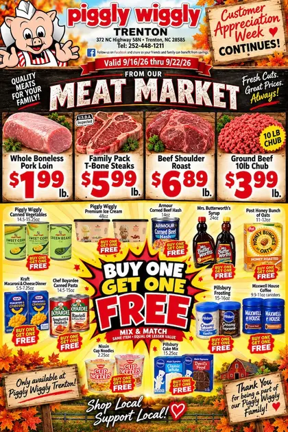 The Pig Piggly Wiggly Weekly Ad