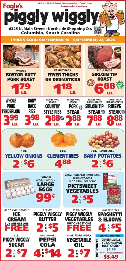 The Pig Piggly Wiggly Weekly Ad