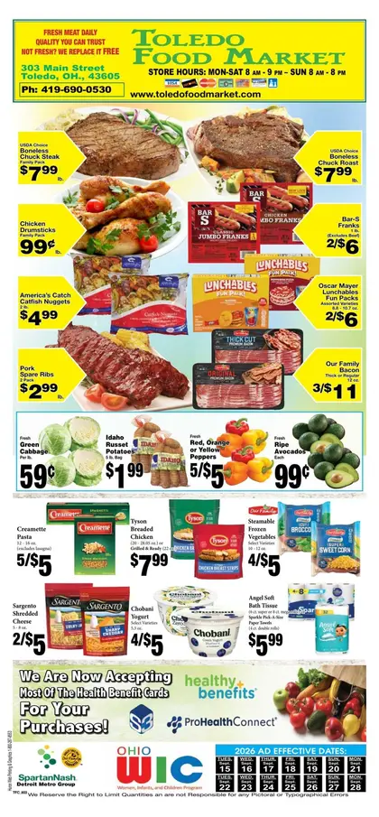 Toledo Food Market Weekly Ad