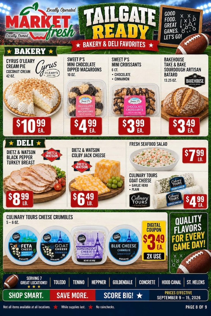Toledo Market Fresh weekly ad page 9
