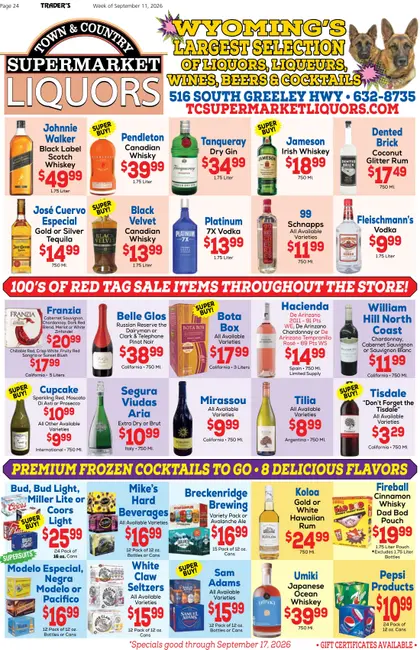 Town & Country Supermarket Liquors Weekly Ad