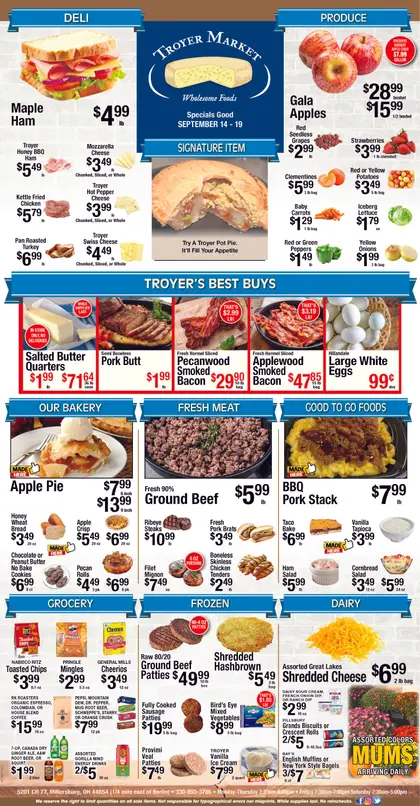 Troyer Country Market Weekly Ad