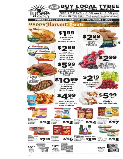 Tybee Market Weekly Ad