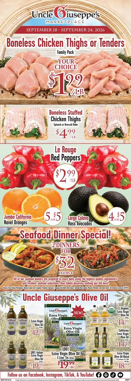 Uncle Giuseppe's Marketplace Weekly Ad