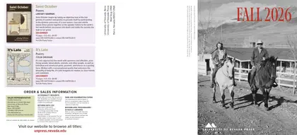 University of Nevada Press Fall Book Catalog Weekly Ad