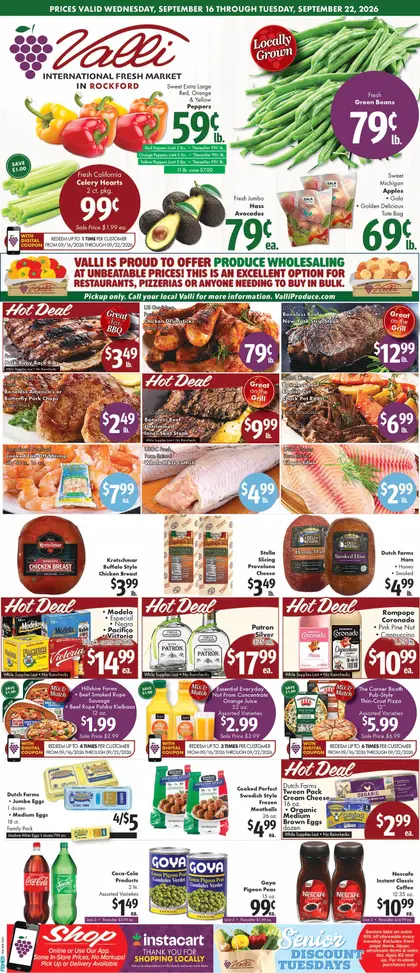 Valli Produce Weekly Ad