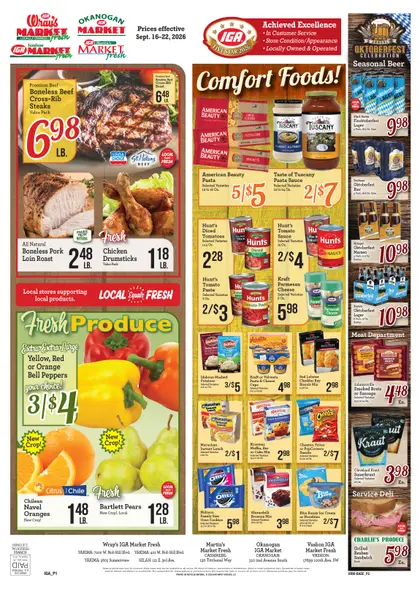 Vashon Market Fresh Weekly Ad