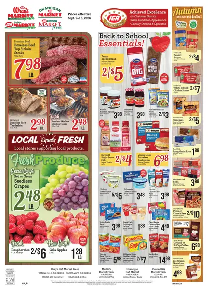 Vashon Market Fresh Weekly Ad