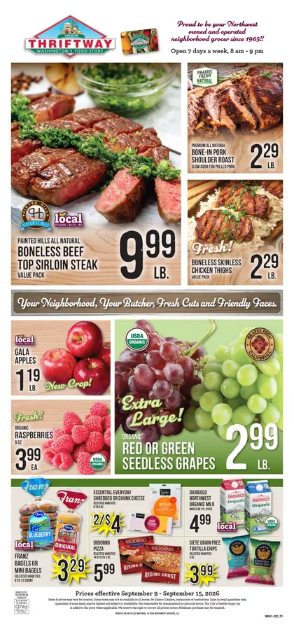 Vashon Thriftway Weekly Ad