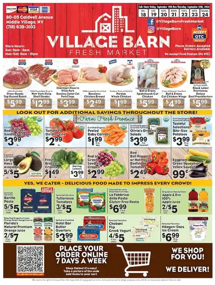 Village Barn Fresh Market Weekly Ad