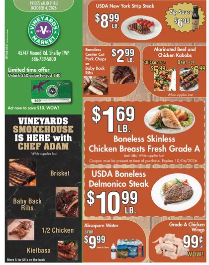 Vineyards Market Weekly Ad