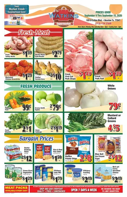 Watkins Supermarket Weekly Ad