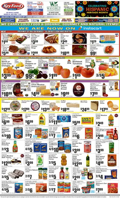 Waverly Gourmet Market Key Food Weekly Circular