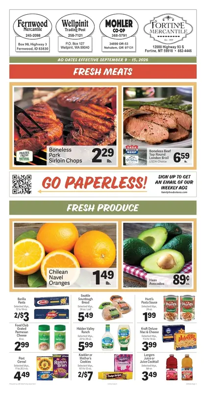 Wellpinit Trading Post Weekly Ad