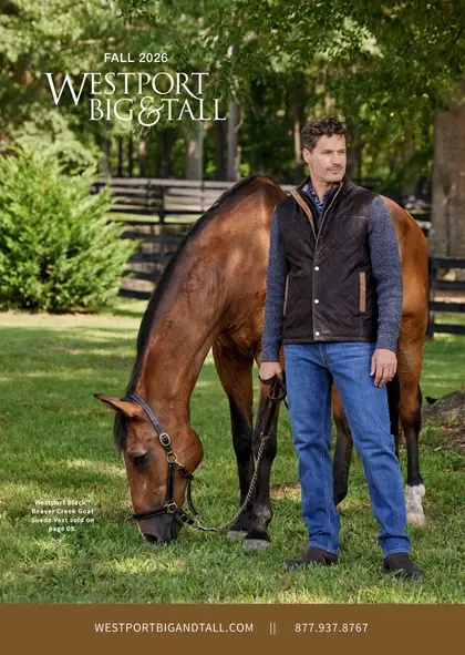 Westport Big & Tall Fall Catalog Weekly Ad