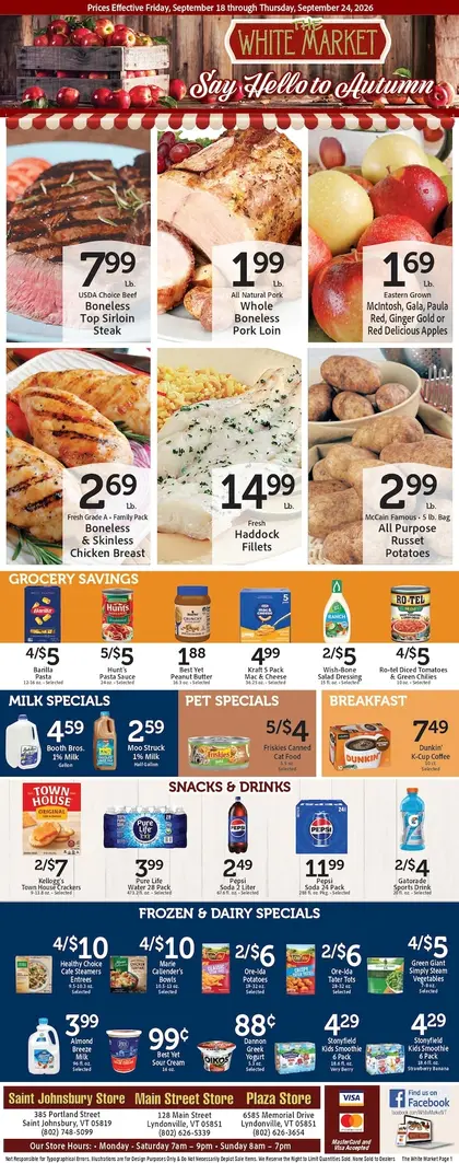 The White Market Weekly Ad