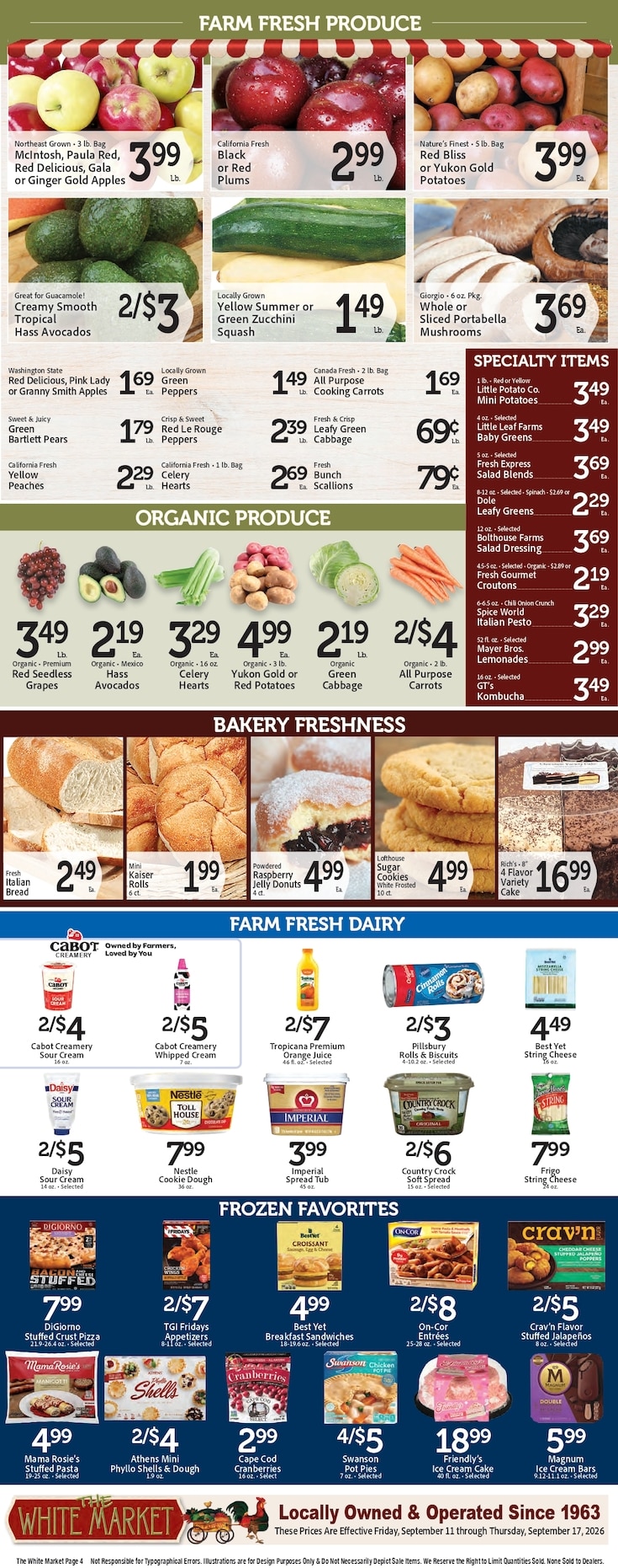 The White Market weekly ad page 4