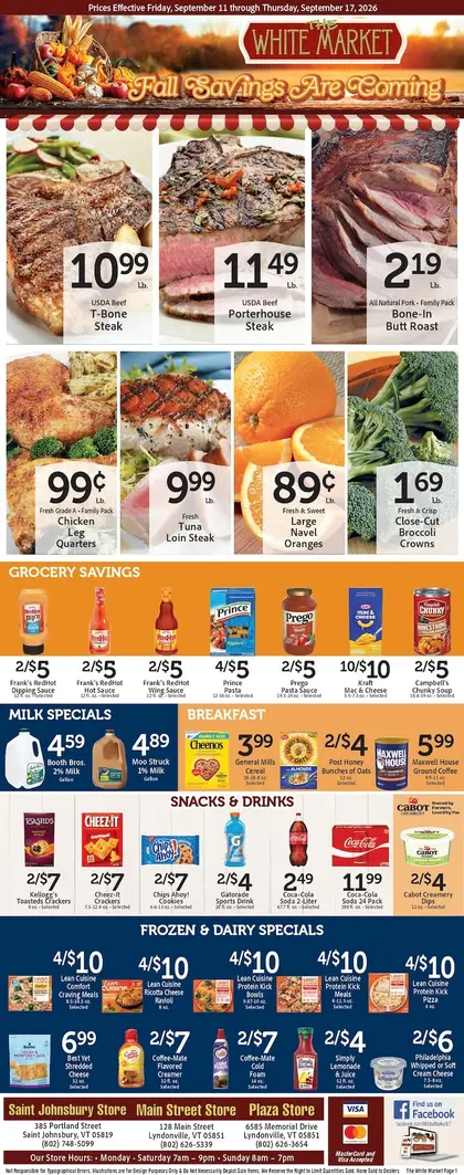 The White Market Weekly Ad