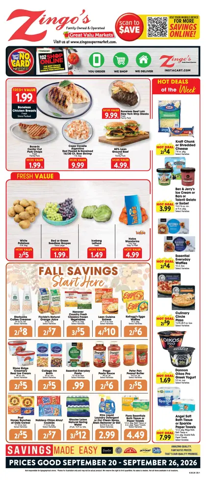 Zingo's Supermarket Weekly Ad