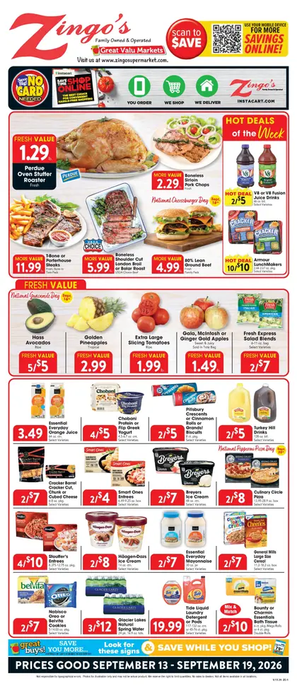 Zingo's Supermarket Weekly Ad